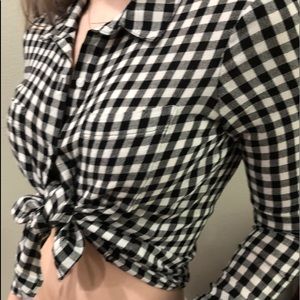 Nordstroms checkered shirt
